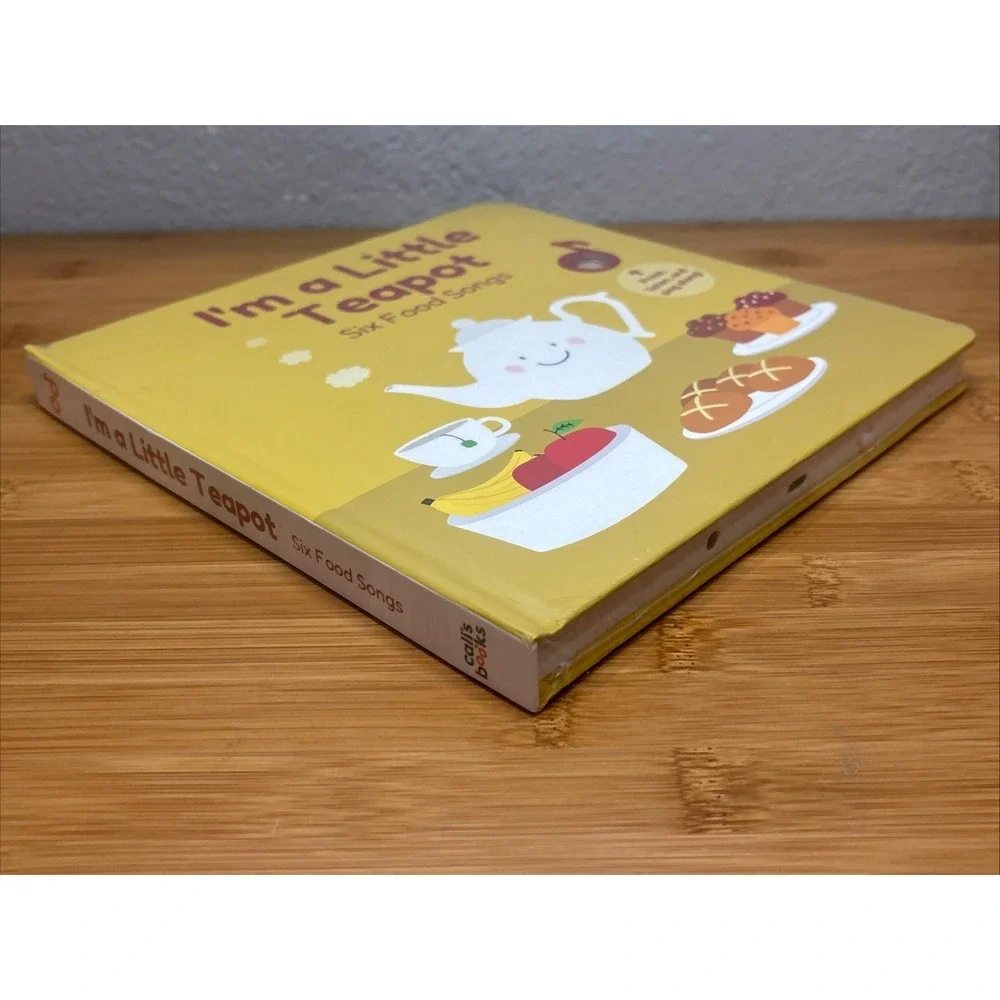 I'M a Little Teapot Music Book for Toddlers 1-3 Years‎ Old - Food Musical Books,